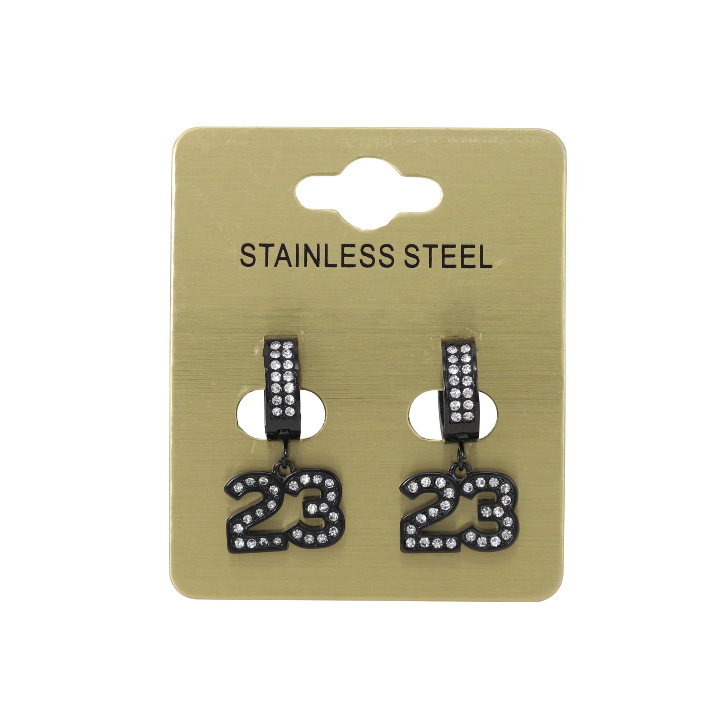 Hanging Number 23 Earring - SE-706