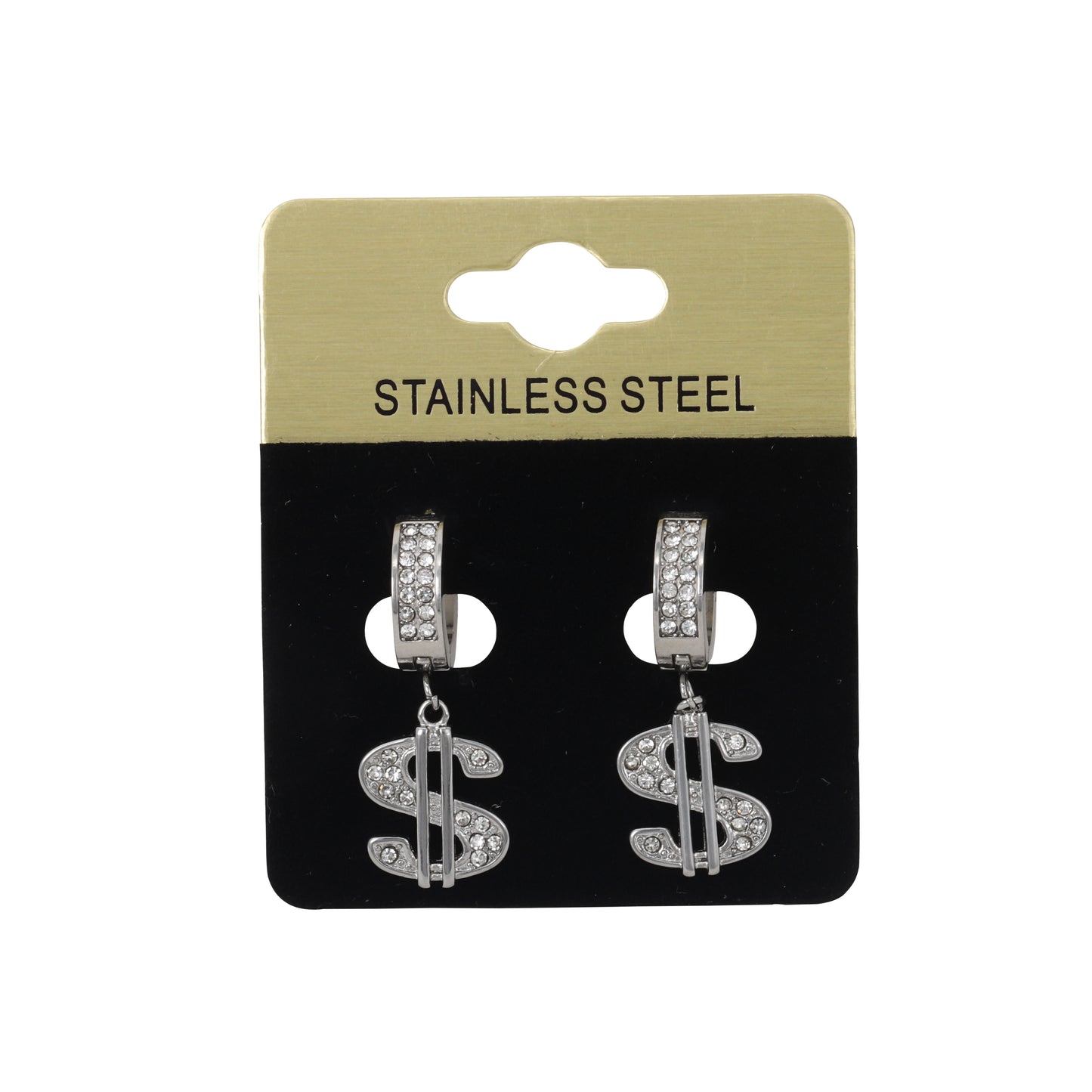 Hanging Dollar Sign Earring - SE-707