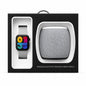 Smart Watch & Wireless Speaker Gift Set SMSP-101 — Black/Grey