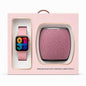 Smart Watch & Wireless Speaker Gift Set SMSP-201 — Rose/Pink