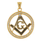 Iced Out Free Mason Pendant - SP-4002**