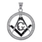 Iced Out Free Mason Pendant - SP-4002**
