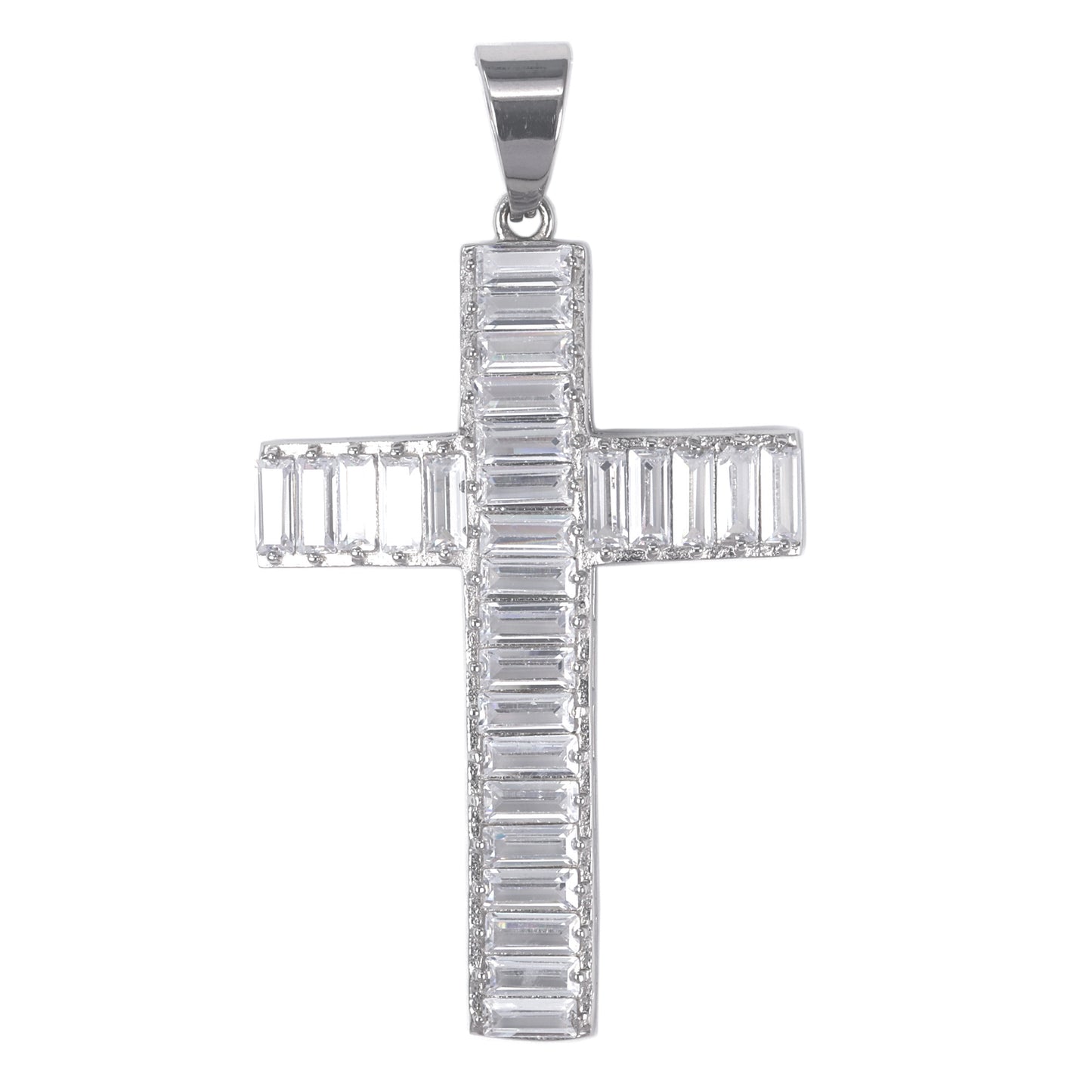 Iced Out Cross Pendant - SP-4004