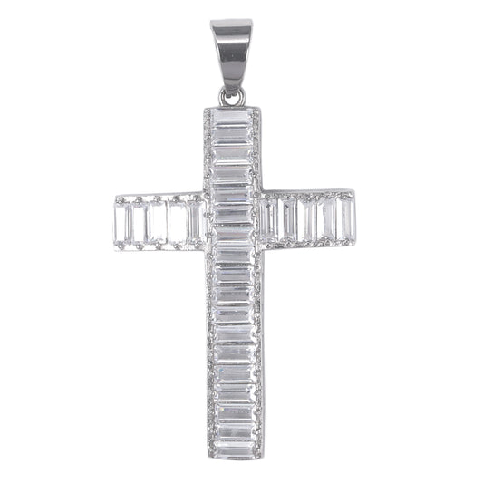 Iced Out Cross Pendant - SP-4004