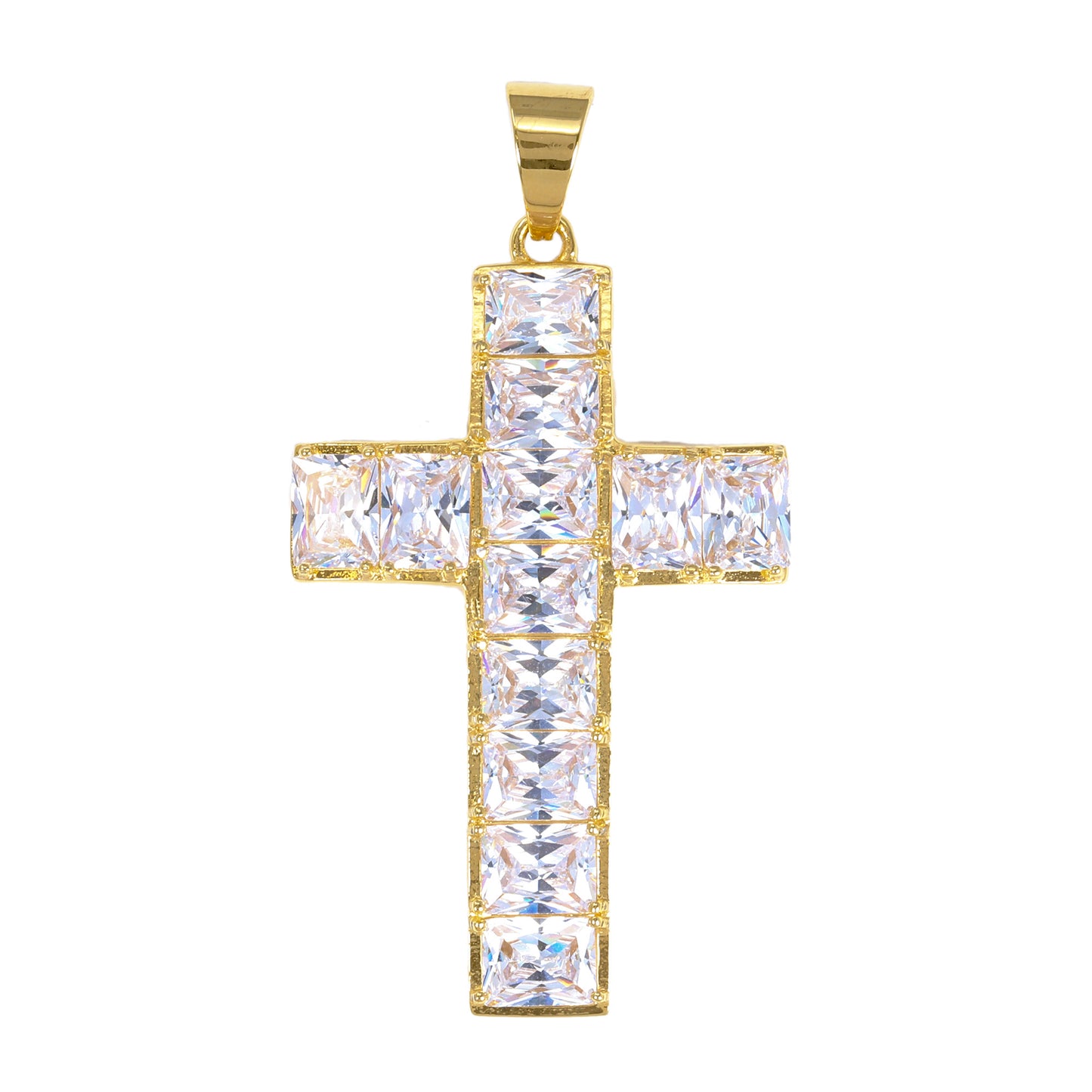 Iced Out Cross Pendant - SP-4005**