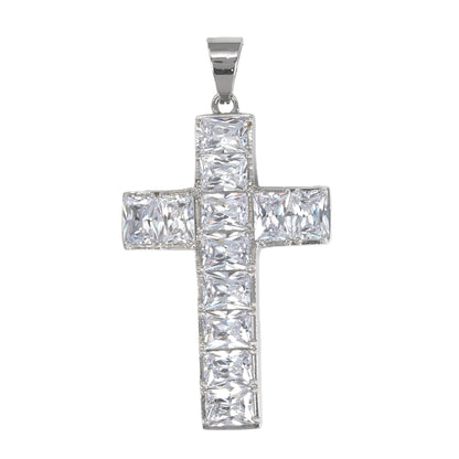Iced Out Cross Pendant - SP-4005**