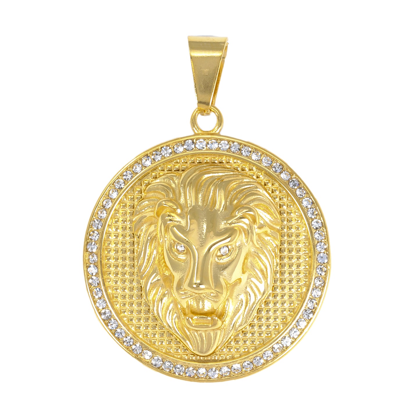 Iced Out Lion Pendant - SP-4008