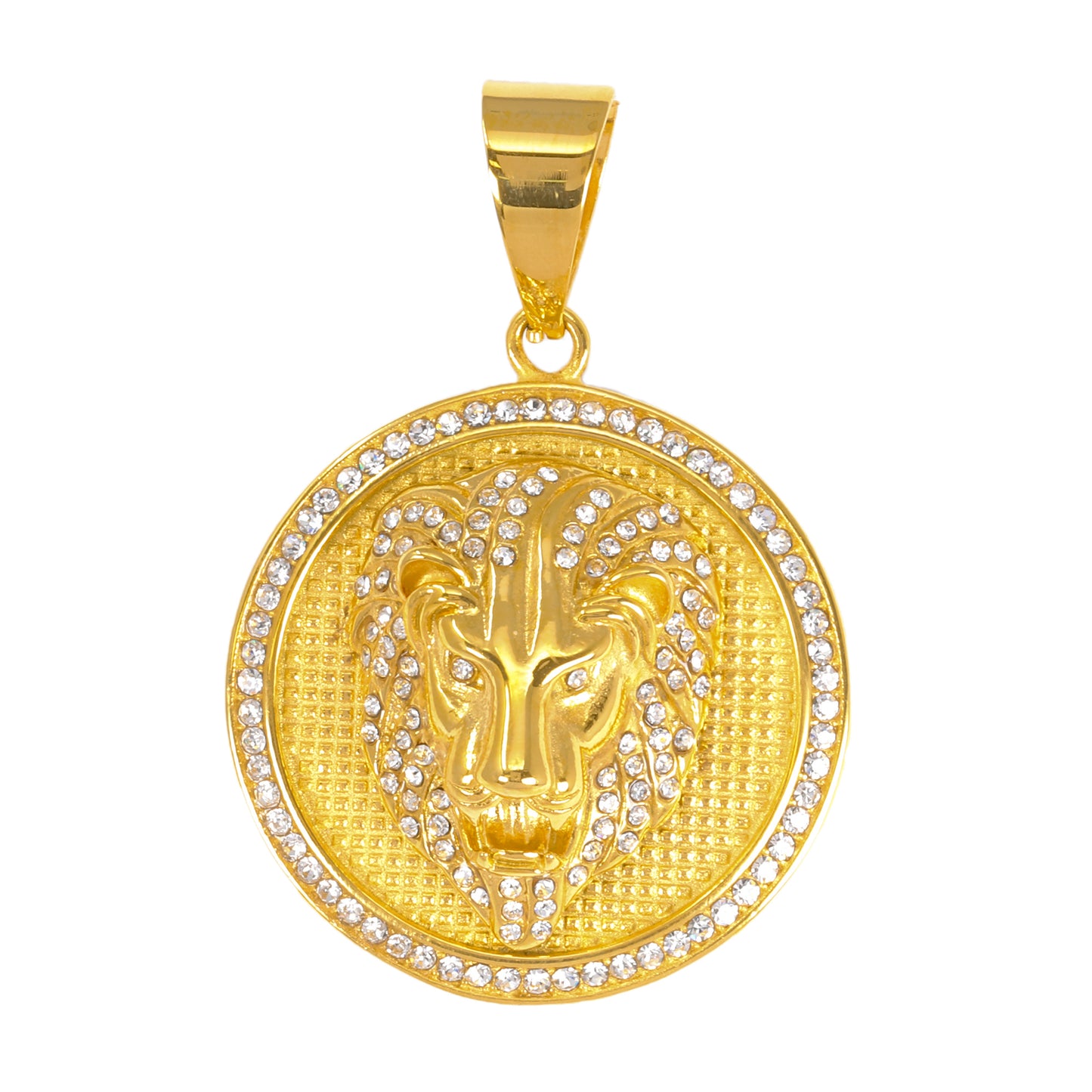 Iced Out Lion Pendant - SP-4009
