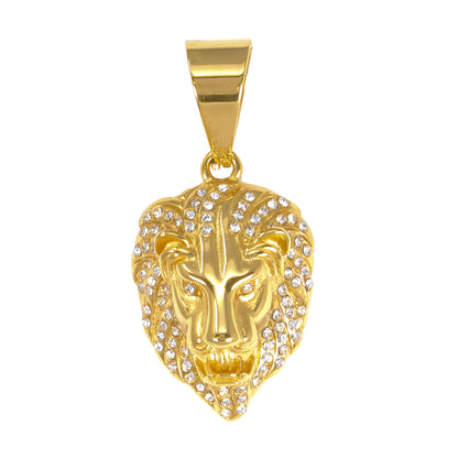 Iced Out Lion Pendant - SP-4011**