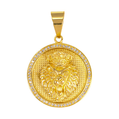 Iced Out Lion Pendant - SP-4012