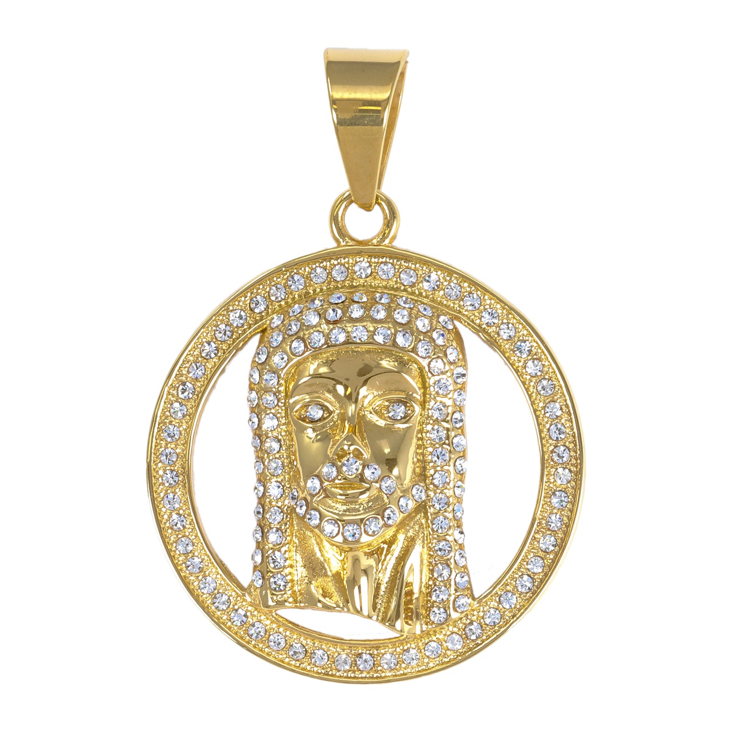 Iced Out Jesus Pendant - SP-4013