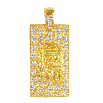 Iced Out Jesus Pendant - SP-4017**