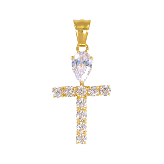 Iced Out Cross Pendant - SP-4018**