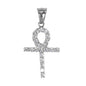 Iced Out Ankh Cross Pendant - SP-4019