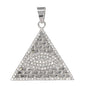 Iced Out Pyramid Eye Pendant - SP-4028