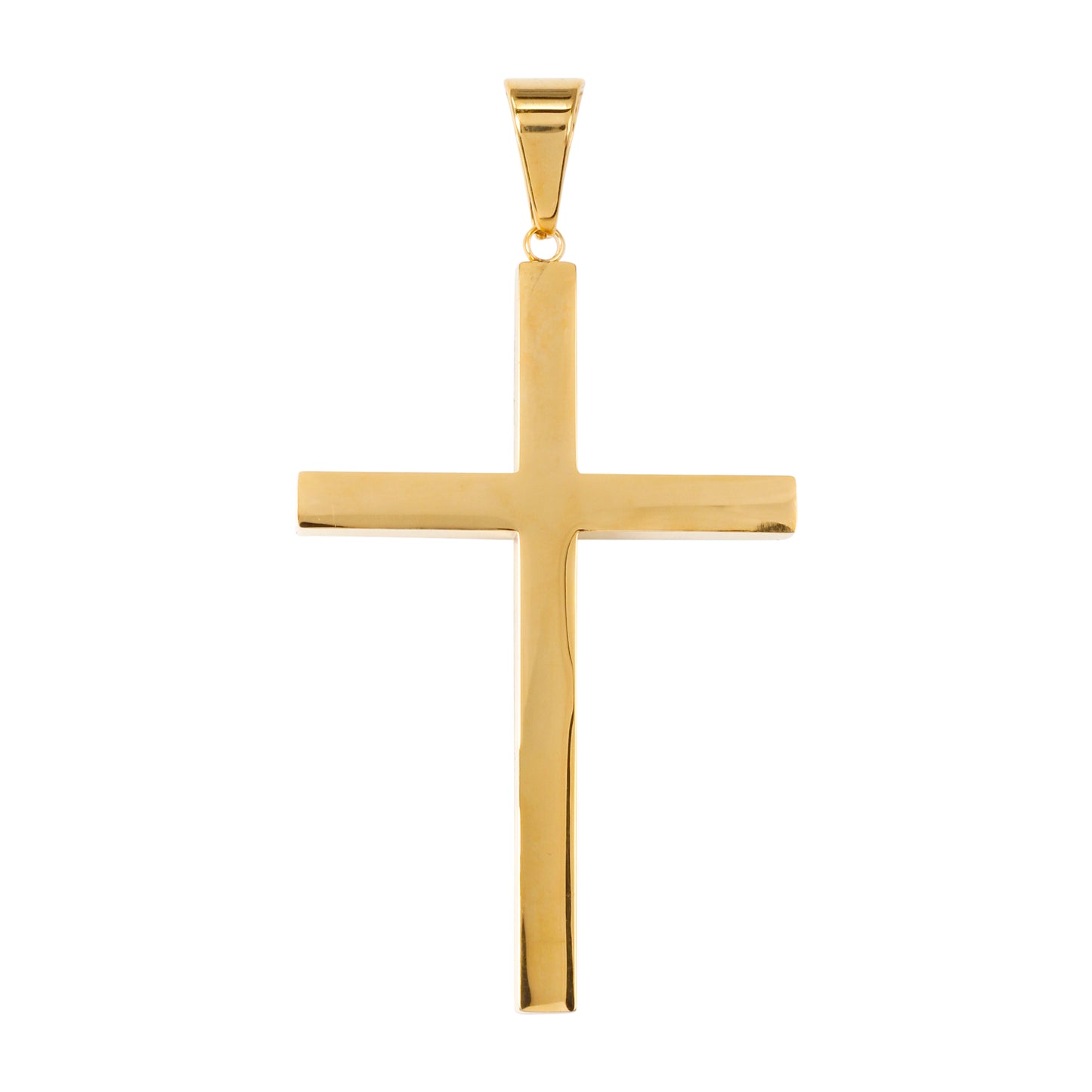 Iced Out Solid Cross Pendant - SP-4032