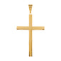 Iced Out Solid Cross Pendant - SP-4032