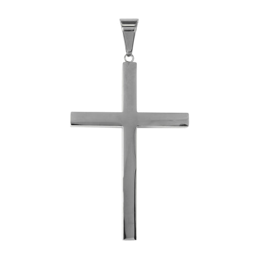 Iced Out Solid Cross Pendant - SP-4032
