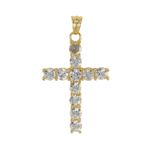 Iced Out Cross Pendant - SP-4035**