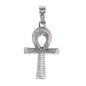 Iced Out Ankh Cross Pendant - SP-4037