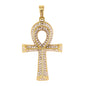 Iced Out Ankh Cross Pendant - SP-4039**