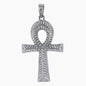 Iced Out Ankh Cross Pendant - SP-4039**