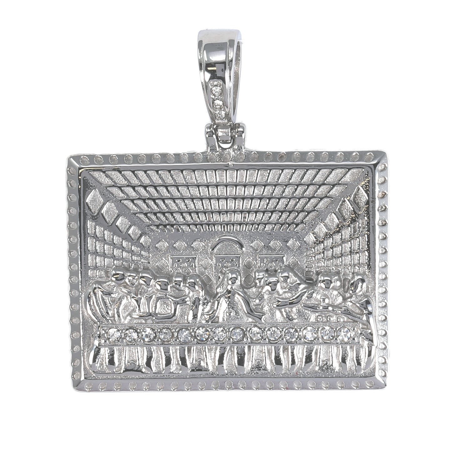 Iced Out Last Supper Pendant - SP-4046