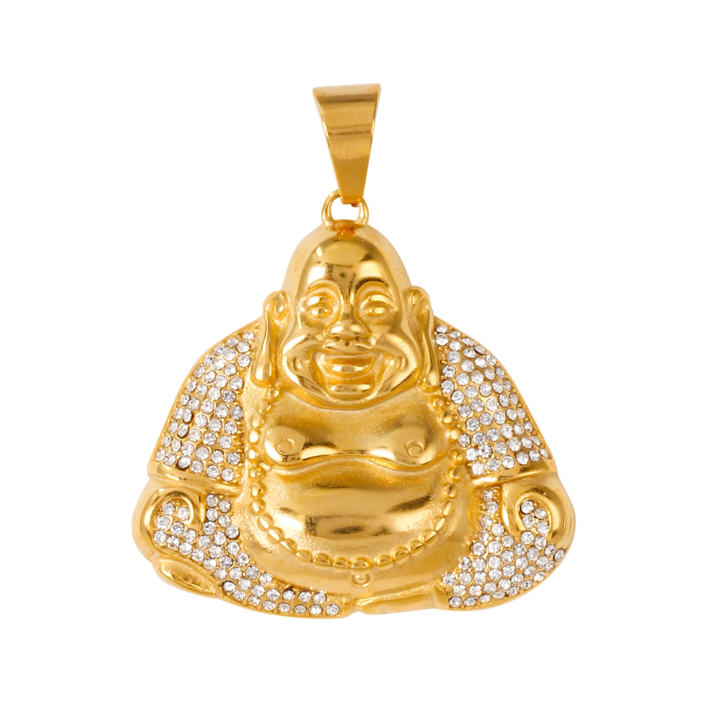 Iced Out Buddha Pendant - SP-4051