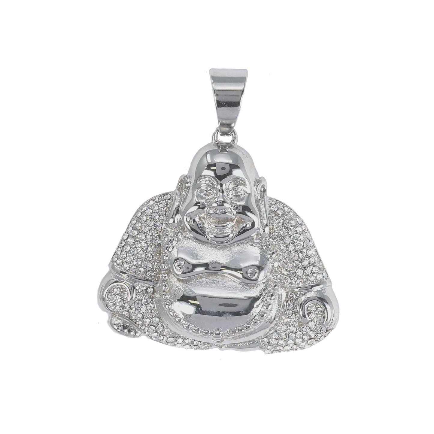 Iced Out Buddha Pendant - SP-4051