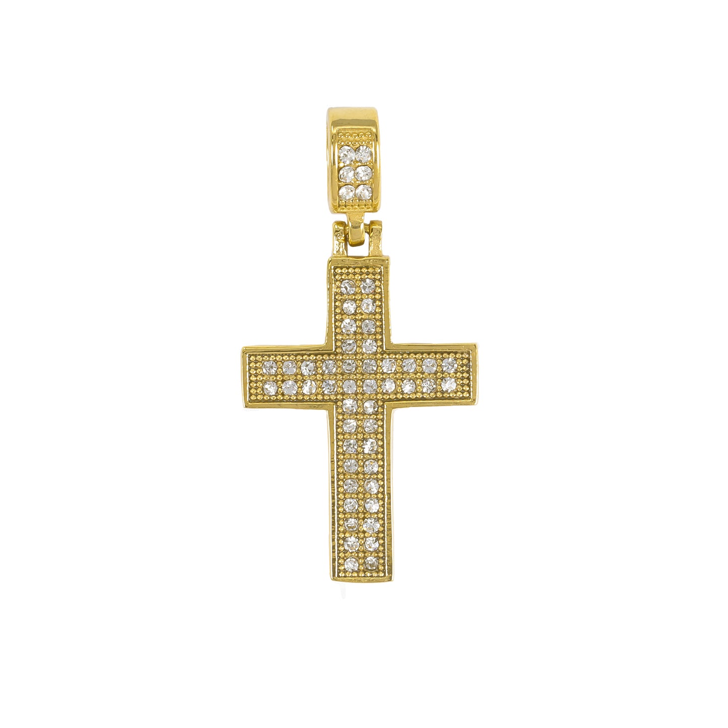 Iced Out Cross Pendant - SP-4058