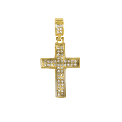 Iced Out Cross Pendant - SP-4058