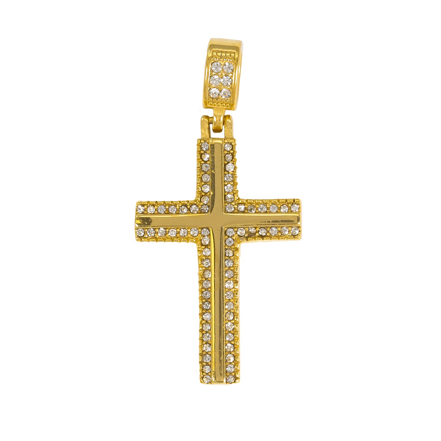 Iced Out Cross Pendant - SP-4060**