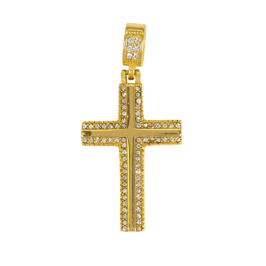 Iced Out Cross Pendant - SP-4060**