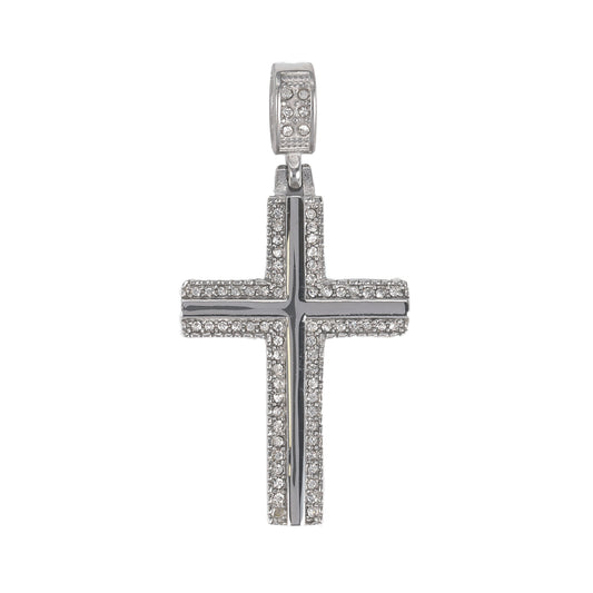 Iced Out Cross Pendant - SP-4060**