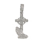 Iced Out Praying Hands Pendant - SP-4072**