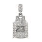 Iced Out Jersey Pendant - SP-4073