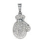 Iced Out Boxing Gloves Pendant - SP-4077