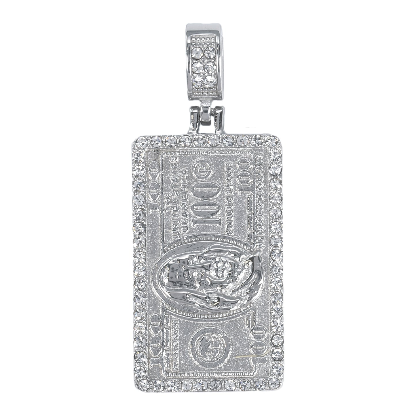 Iced Out Money Pendant - SP-4078**