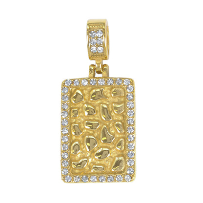 Iced Out Tag Pendant - SP-4080**
