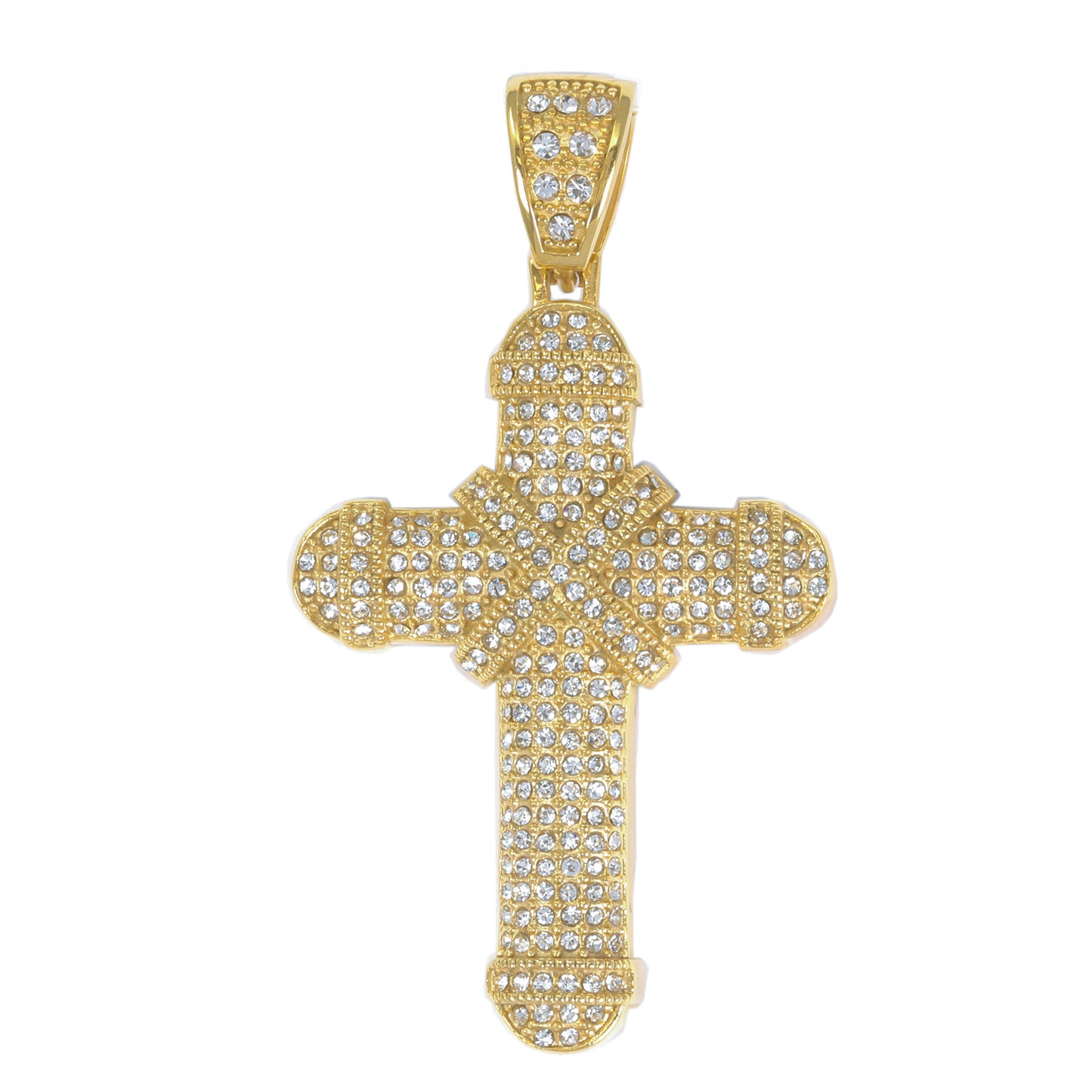 Iced Out Cross Pendant - SP-4083