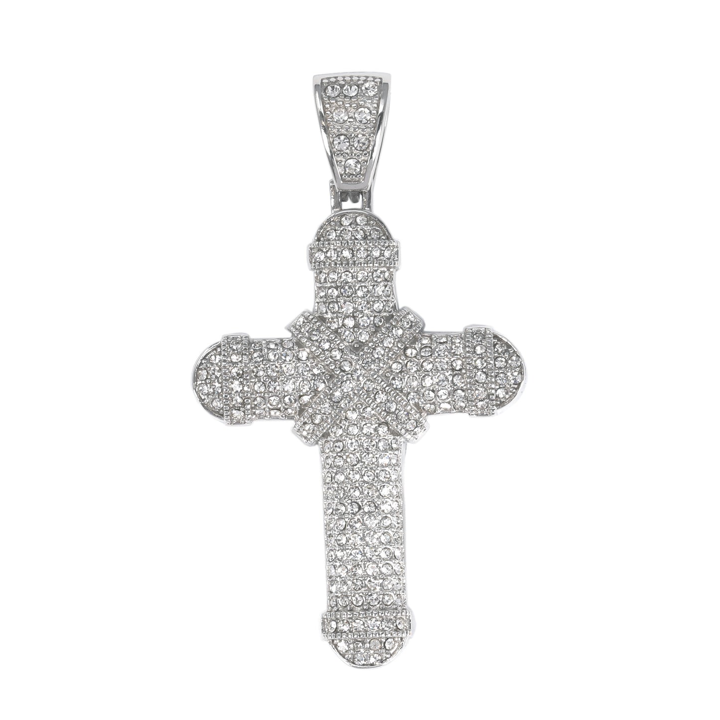 Iced Out Cross Pendant - SP-4083