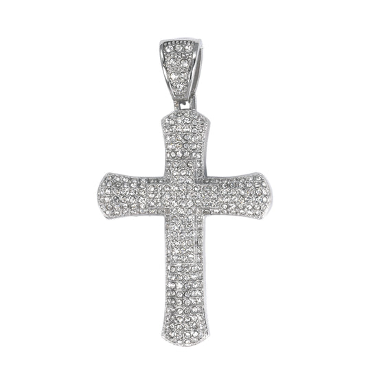 Iced Out Cross Pendant - SP-4085
