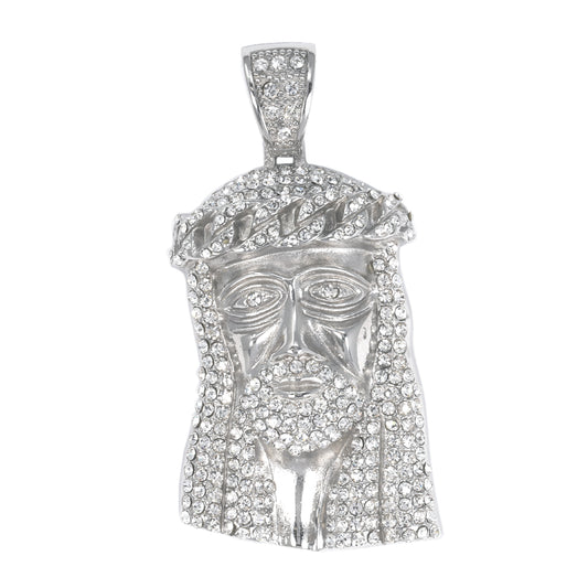 Iced Out Jesus Pendant - SP-4086