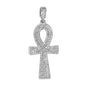 Iced Out Ankh Cross Pendant - SP-4087**