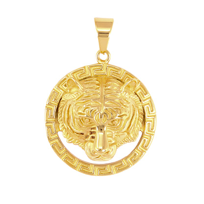 Iced Out Tiger Medallion - SP-4105**