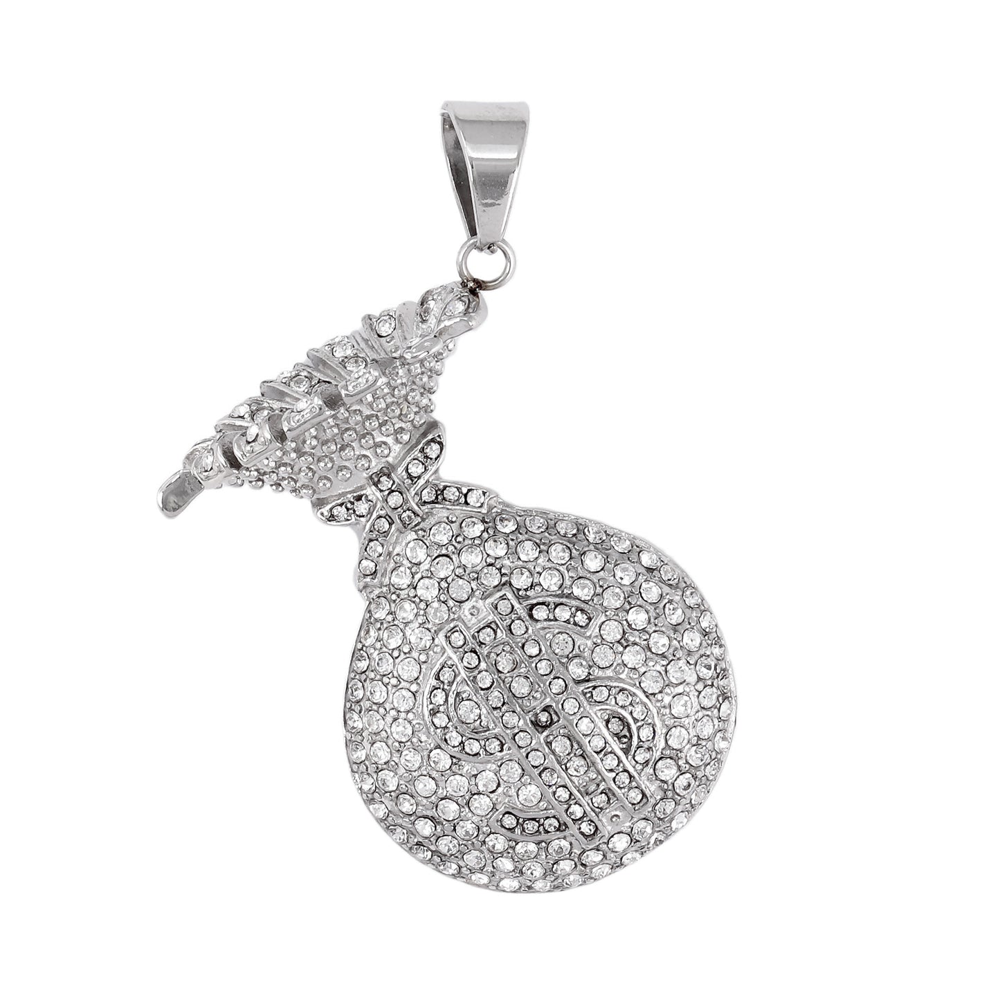 Iced Out Money Pendant - SP-4110**