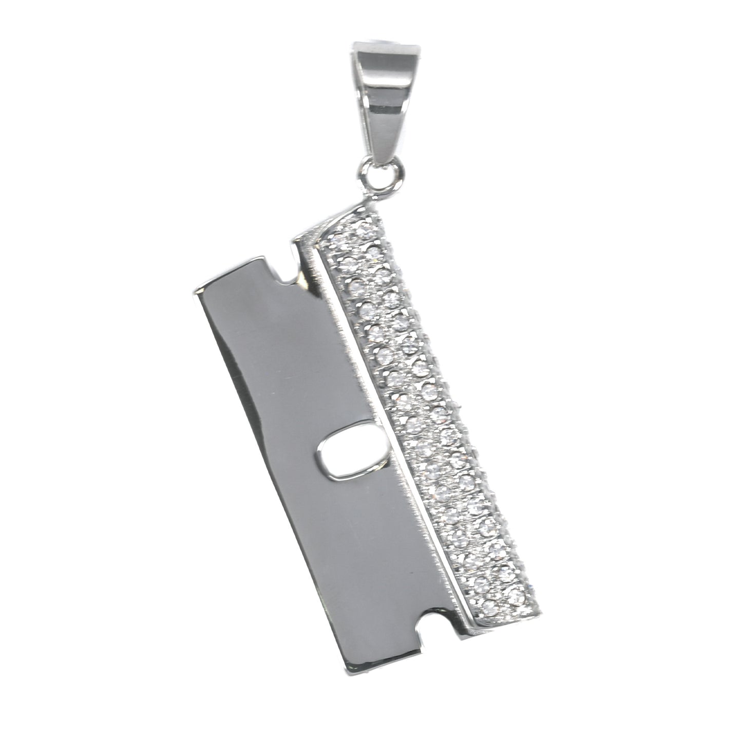 Iced Out Blade Pendant - SP-4112