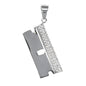 Iced Out Blade Pendant - SP-4112