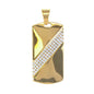 Iced Out Tag Pendant - SP-4113**