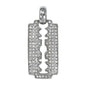 Iced Out Blade Pendant - SP-4117**